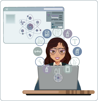 Manejo de paquetería para diseño vectorial y de edición de imágenes.